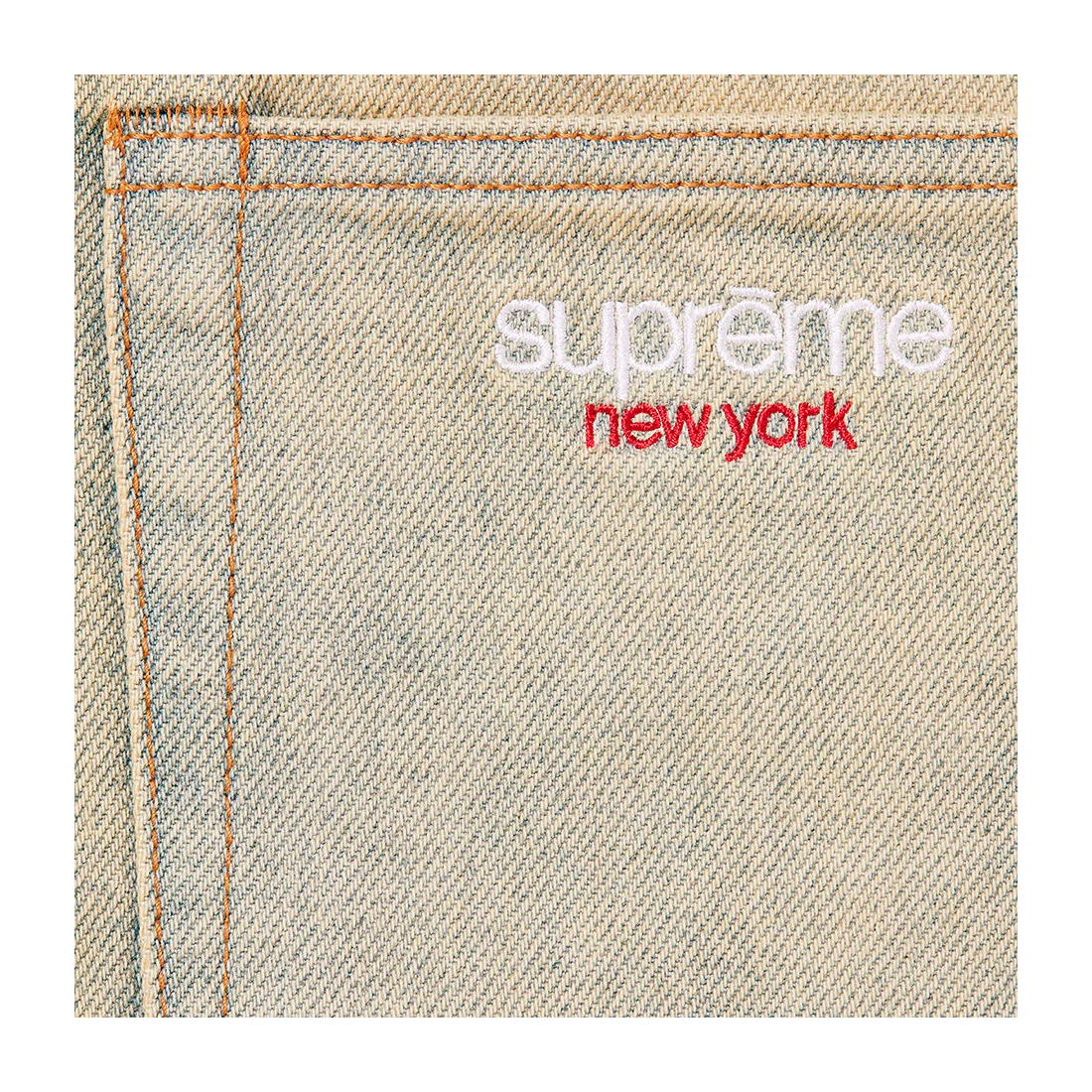 Supreme Baggy Denim Short (SS23) - Dirty Indigo - $138