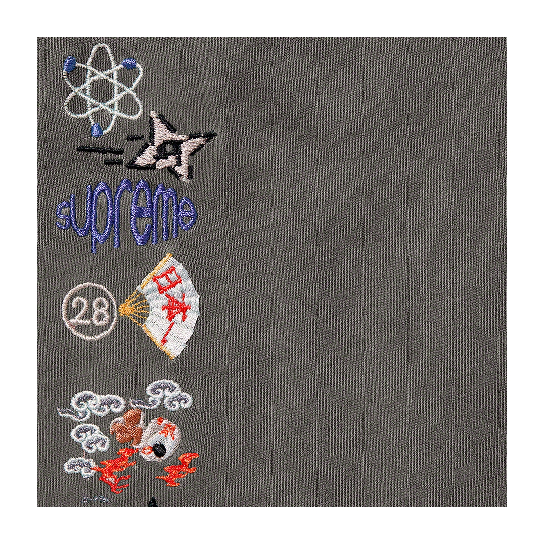 Supreme AOI Icons L S Top (SS23) - Black - $98