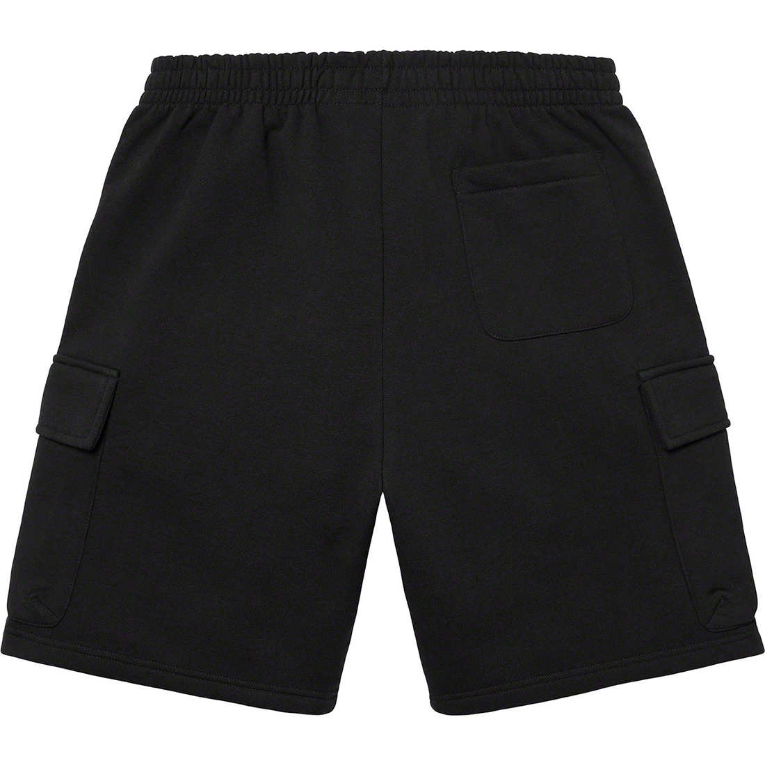 Supreme Small Box Baggy Cargo Sweatshort (SS23) - Black - $128