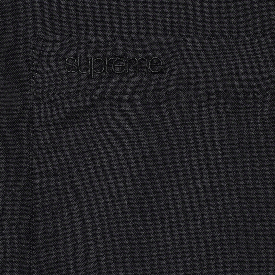 Supreme Loose Fit S S Oxford Shirt (SS23) - Black - $128