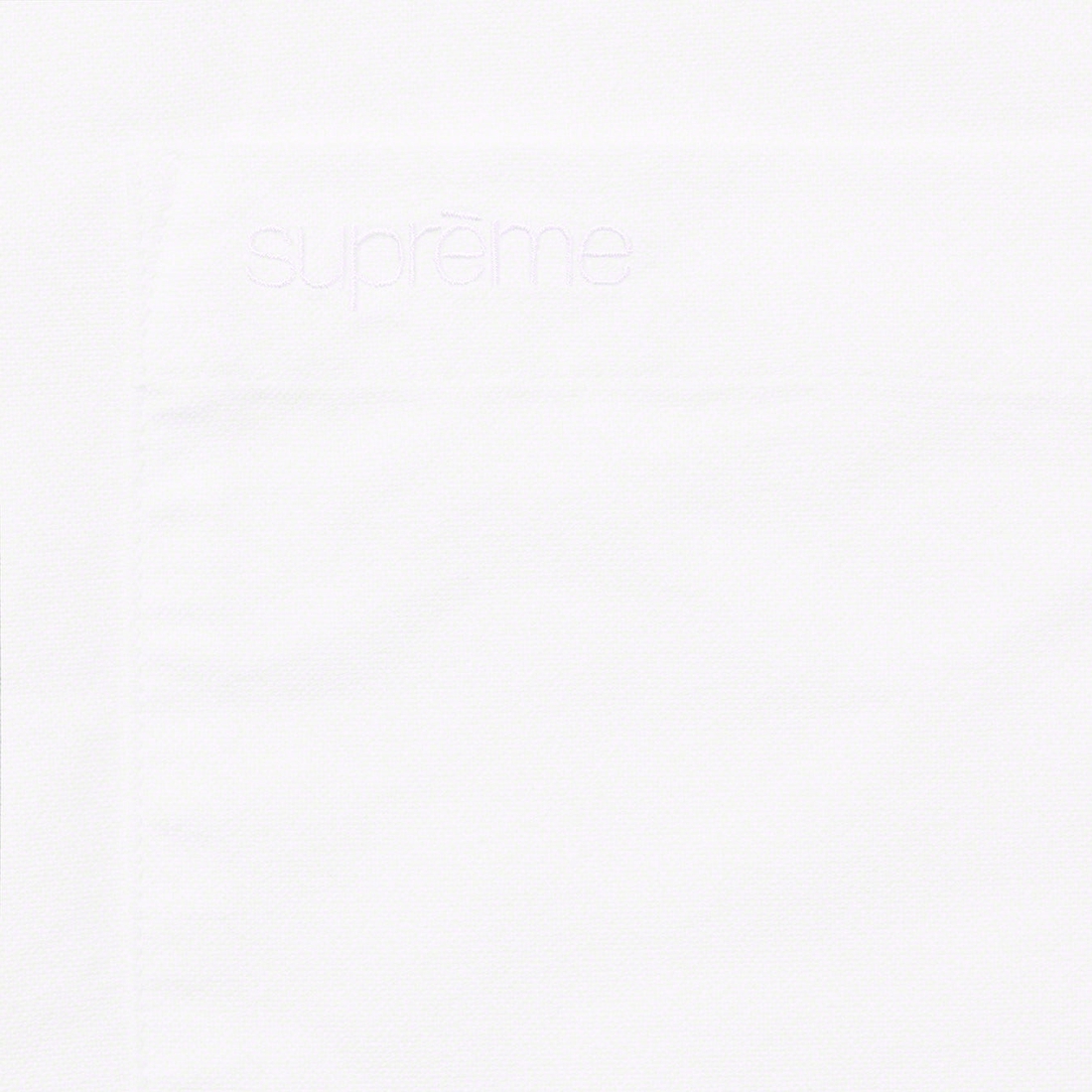 Supreme Loose Fit S S Oxford Shirt (SS23) - White - $128
