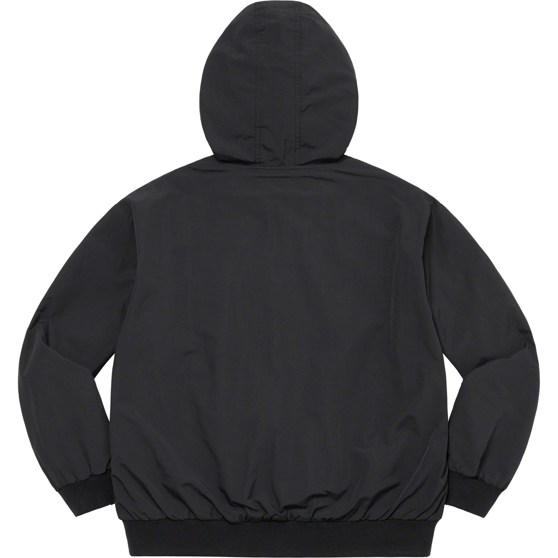 Supreme Appliqué Hooded Track Jacket (SS23) - Black - $178