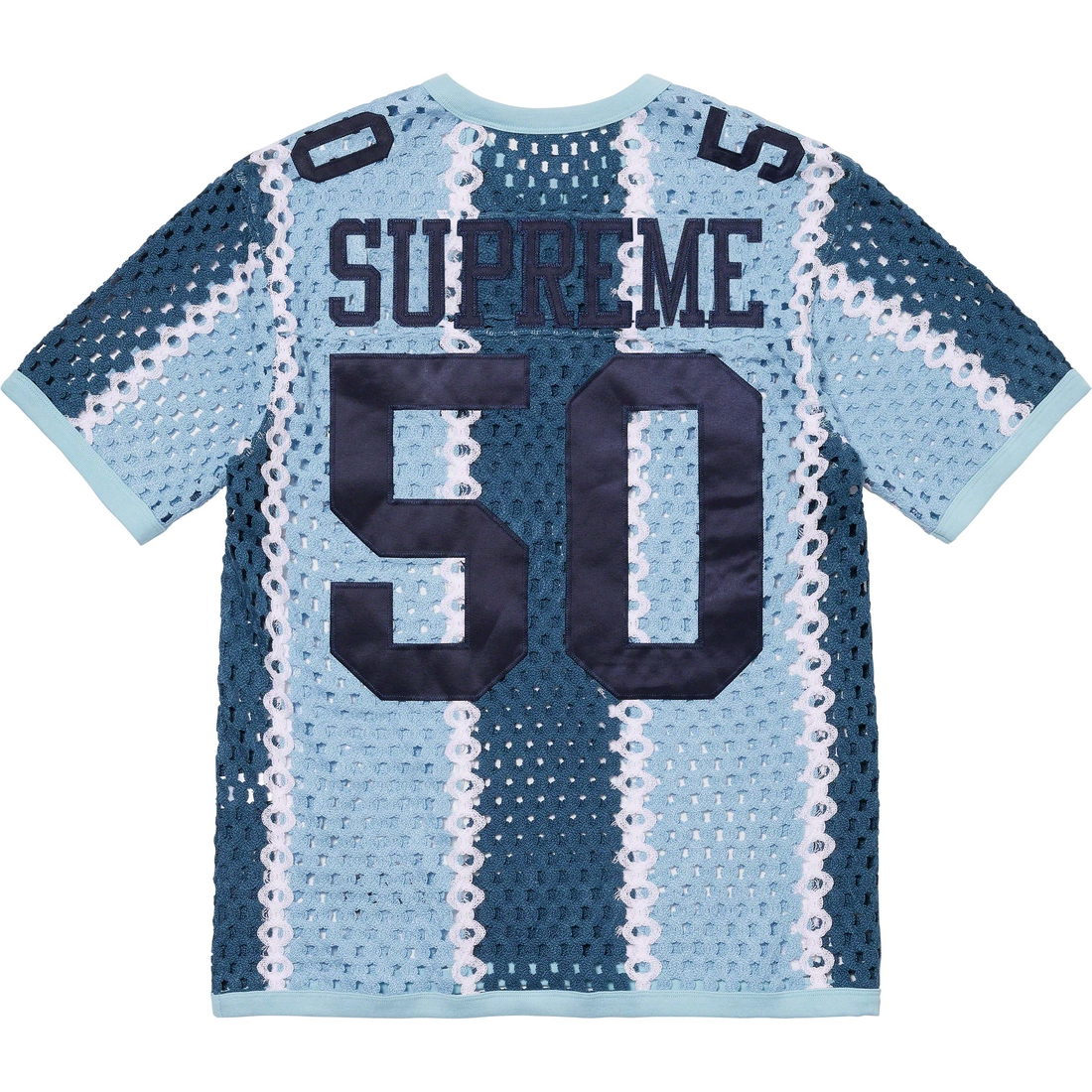Supreme Crochet Football Jersey (SS23) - Slate - $148