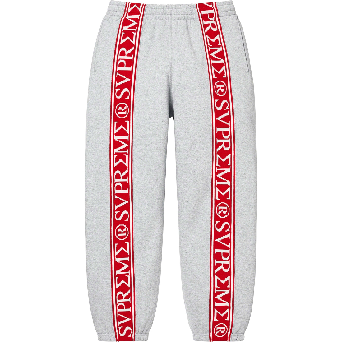 Supreme Roman Sweatpant (SS23) - Heather Grey - $158