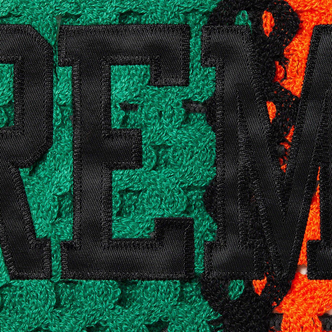 Supreme Crochet Football Jersey (SS23) - Orange - $148