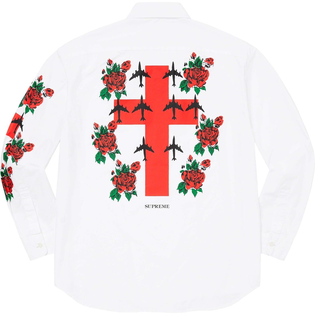 Supreme Destruction of Purity Shirt (SS23) - White - $158