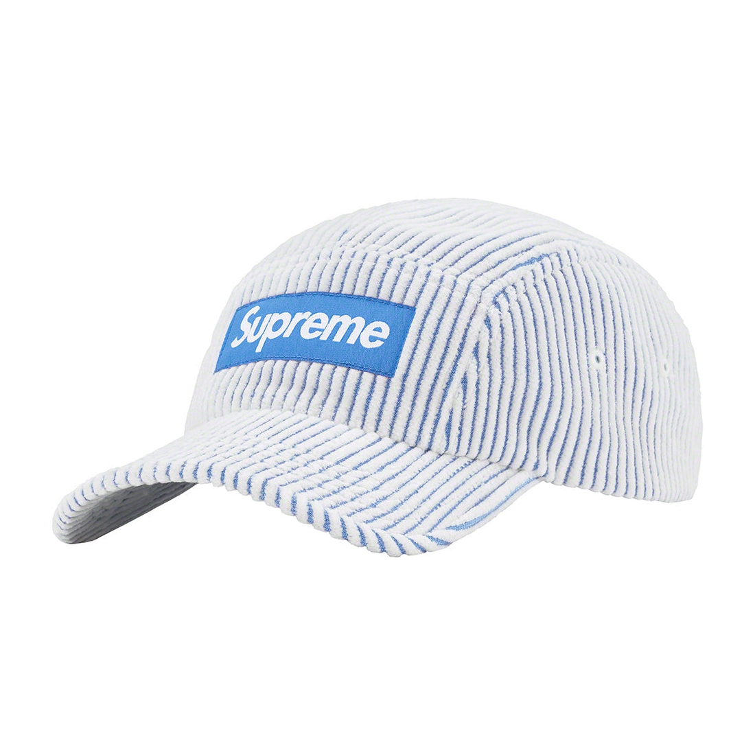 Supreme 2-Tone Corduroy Camp Cap (SS23) - White - $48