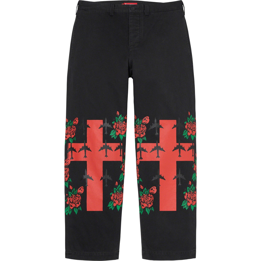 Supreme Destruction of Purity Chino Pant (SS23) - Black - $198