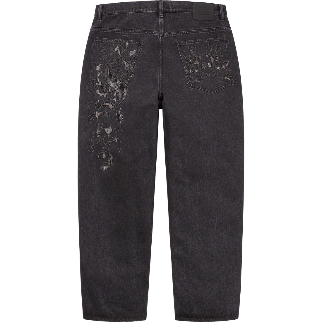 Supreme Supreme Coogi Baggy Jean (SS23) - Black - $198