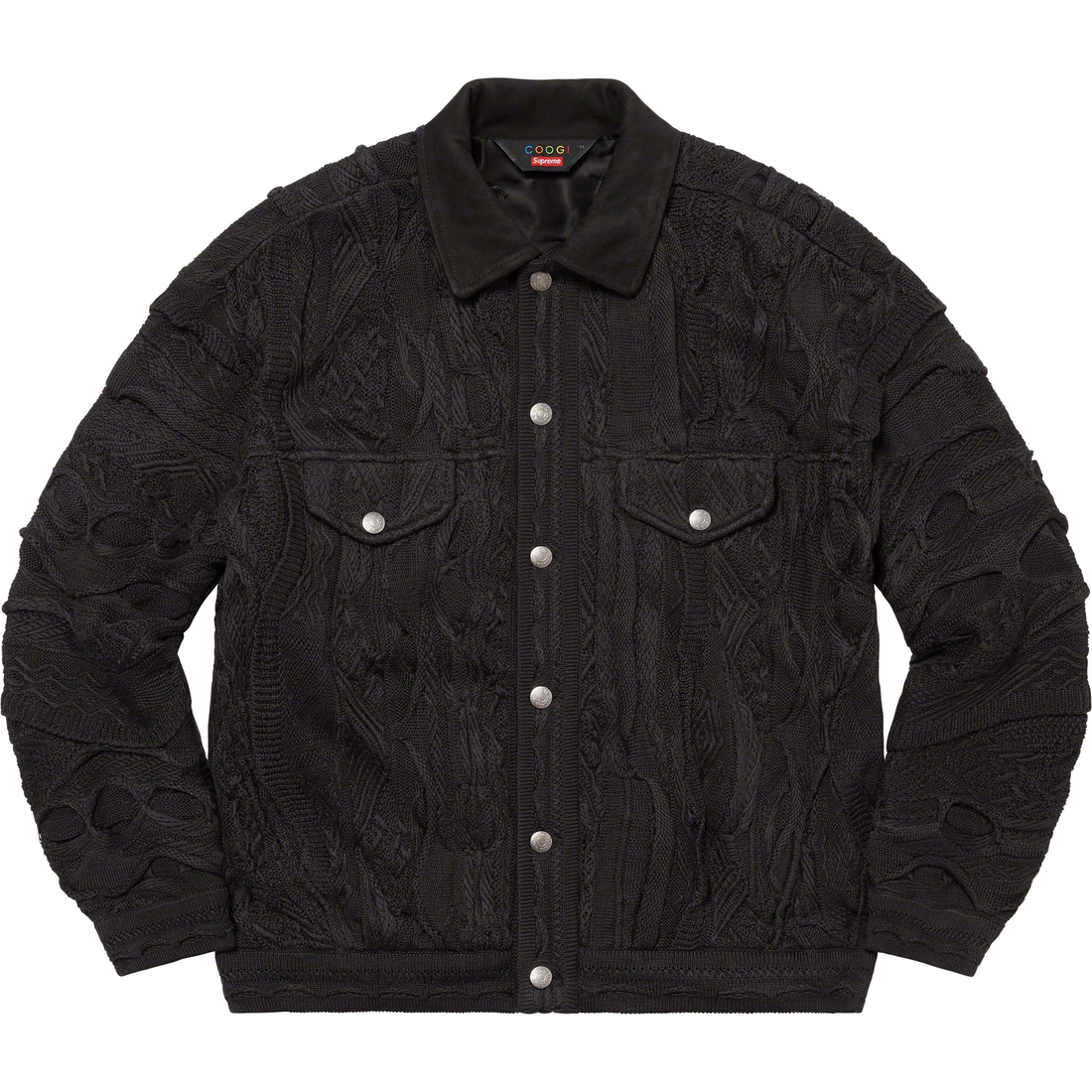 Supreme Supreme Coogi Trucker Jacket (SS23) - Black - $368