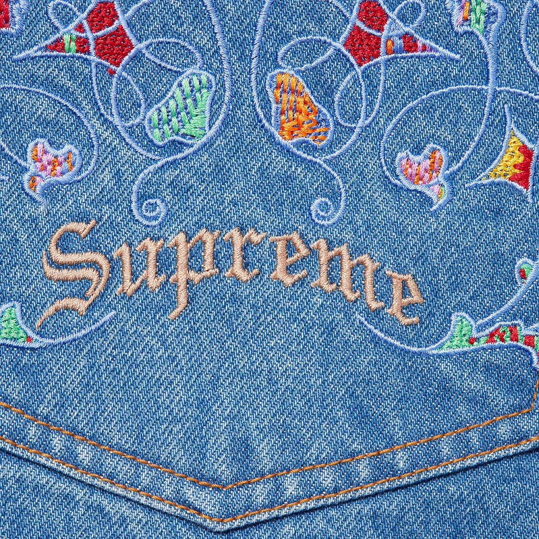 Supreme Supreme Coogi Baggy Jean (SS23) - Blue - $198