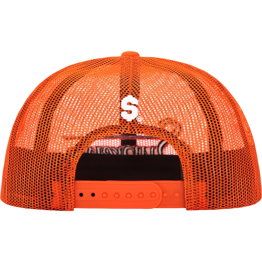 Supreme Mesh 6-Panel (SS23) - Orange - $48