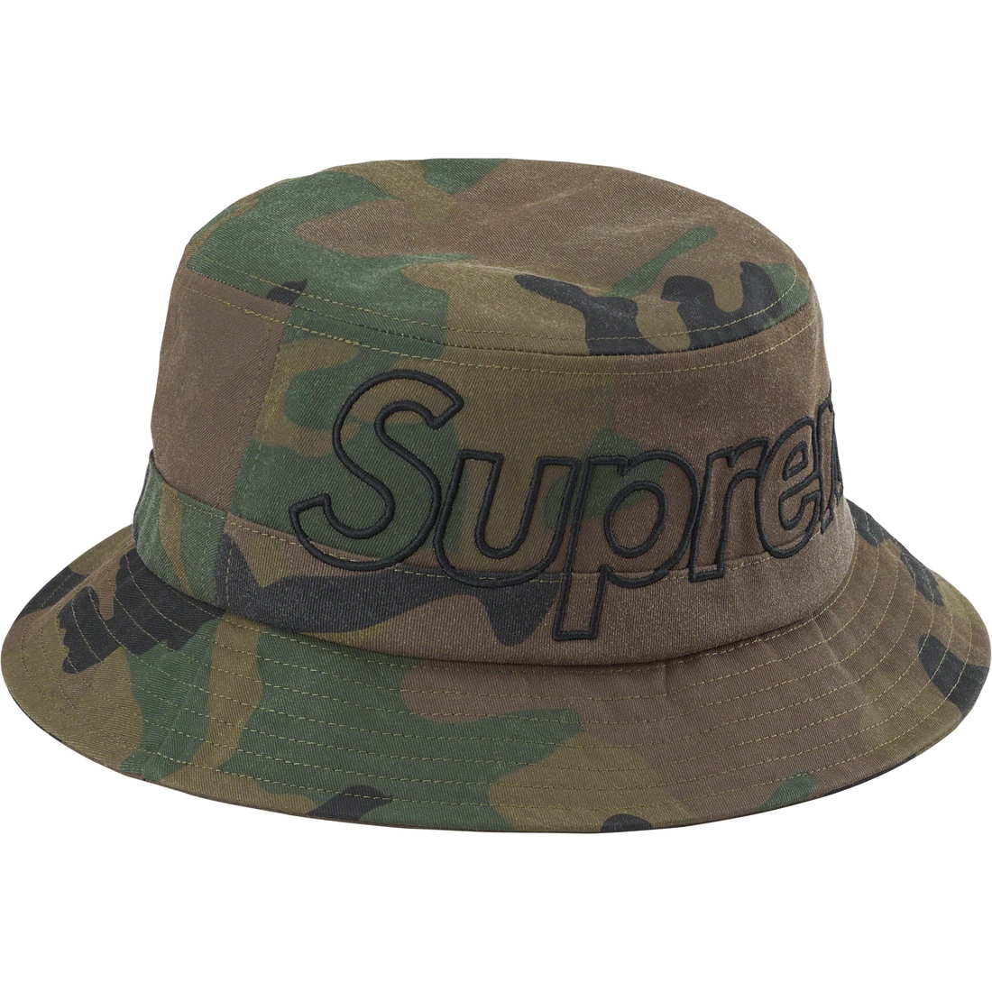 Supreme Outline Crusher (SS23) - Woodland Camo - $58