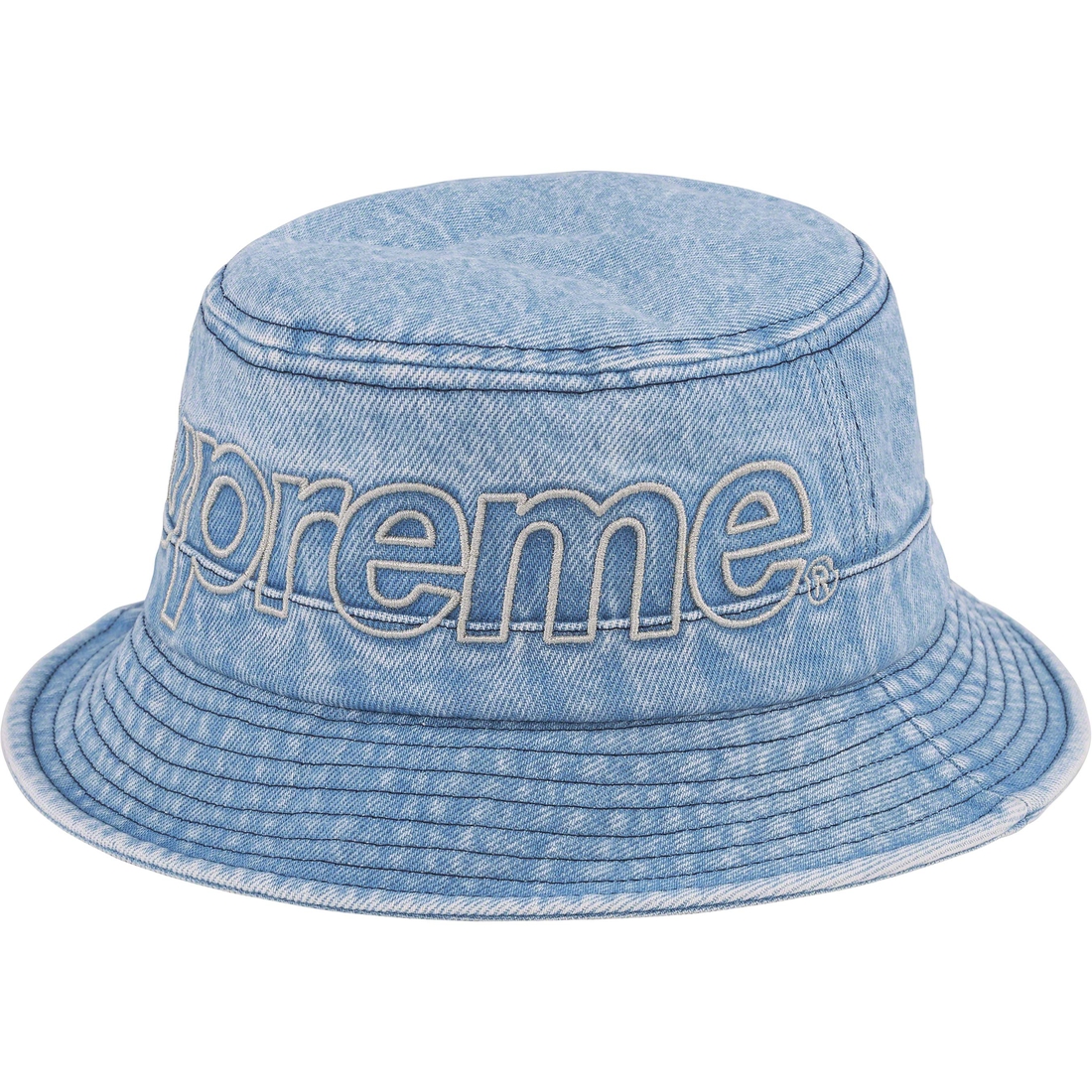 Supreme Outline Crusher (SS23) - Denim - $58