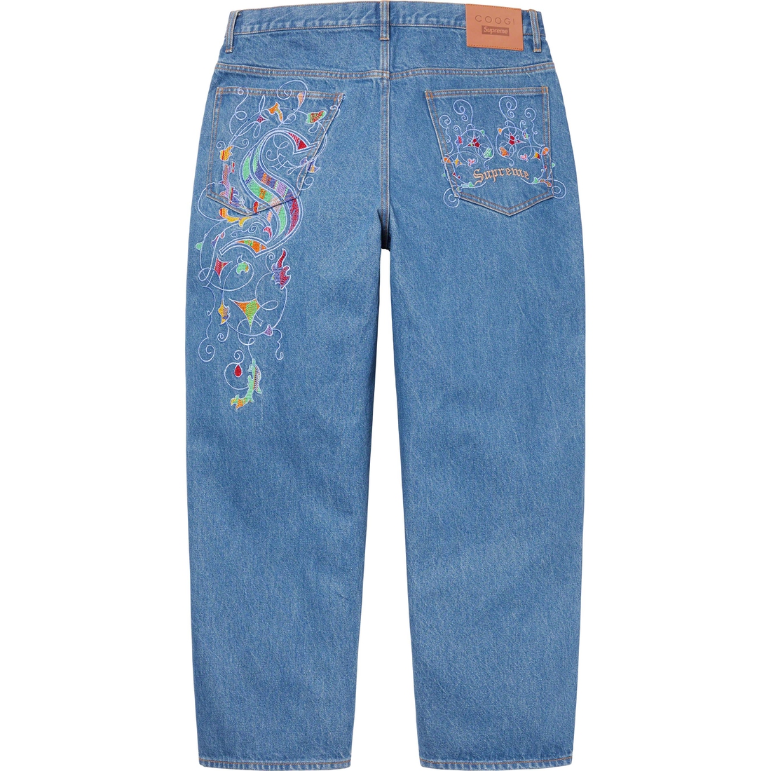 Supreme Supreme Coogi Baggy Jean (SS23) - Blue - $198