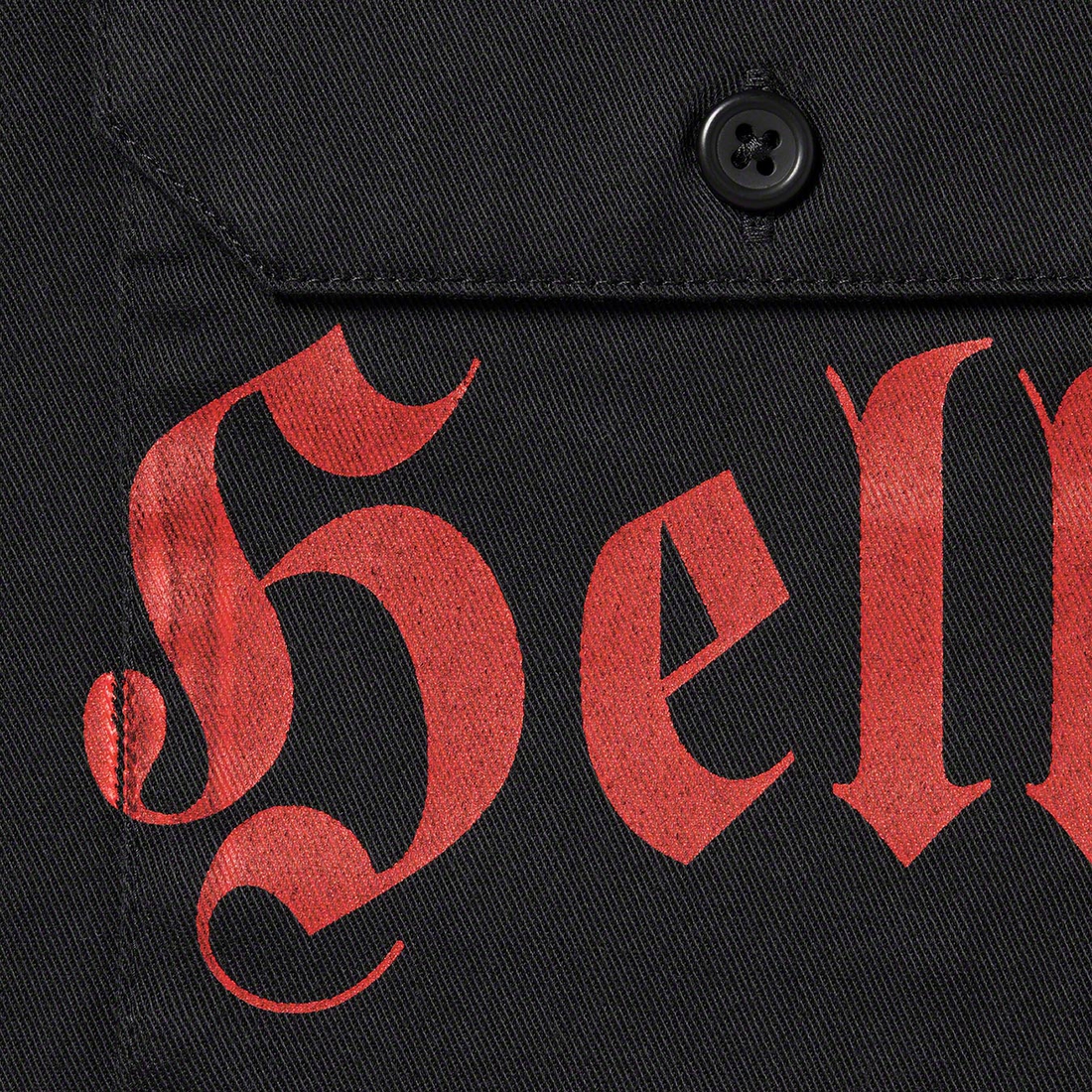Supreme Supreme Bernadette Corporation S S Work Shirt (SS23) - Black - $138