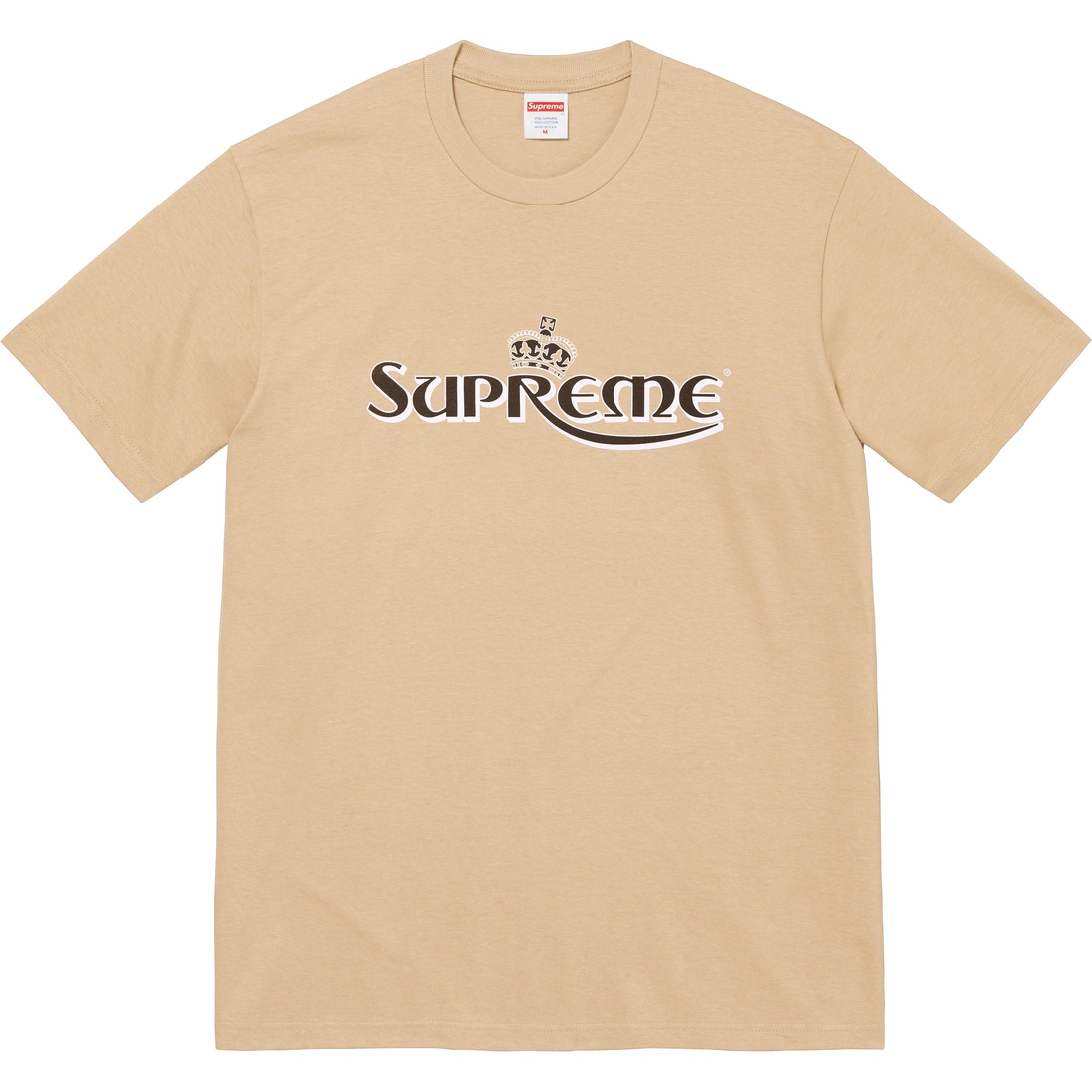 Supreme Crown Tee (SS23) - Khaki - $40