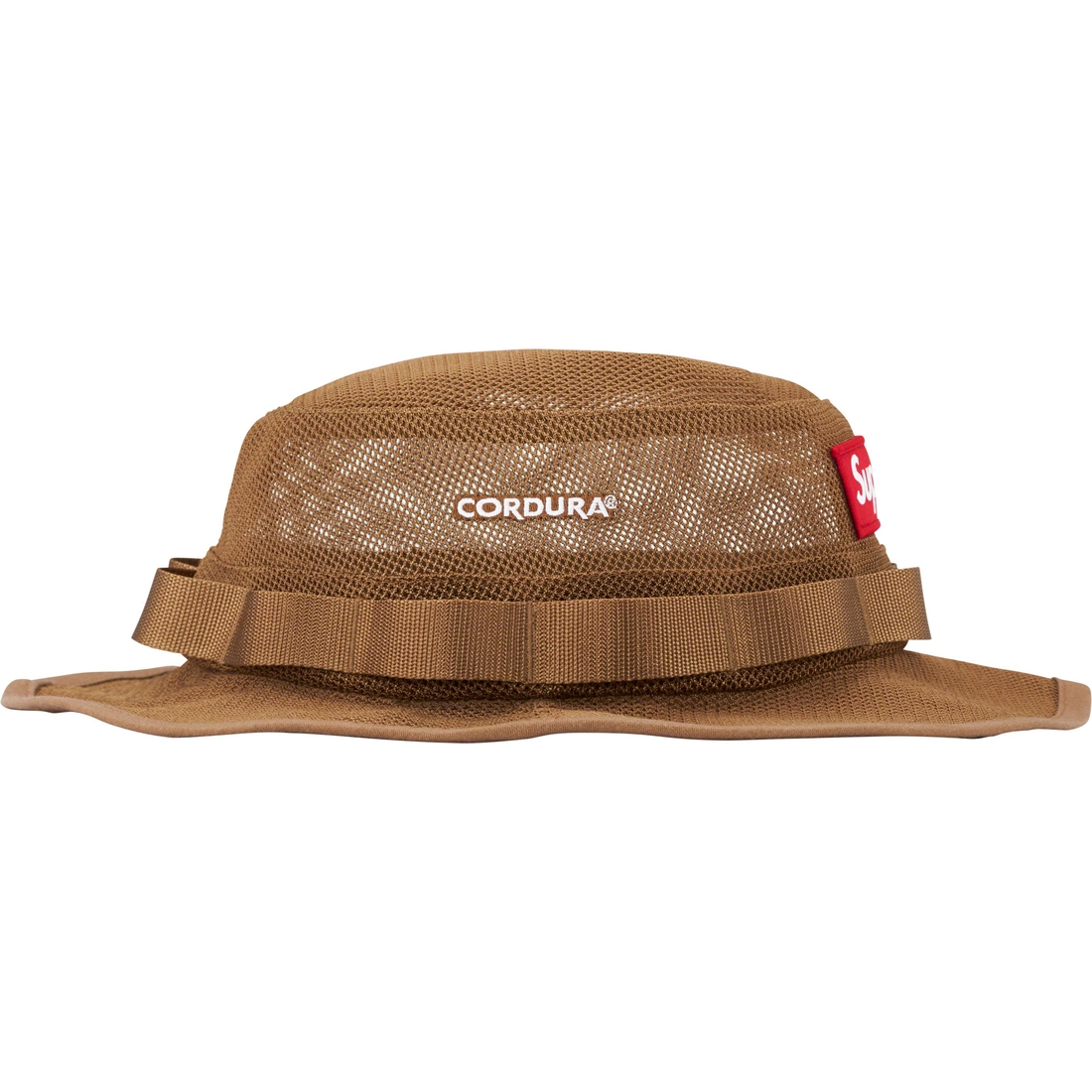 Supreme Mesh Cordura Boonie (SS23) - Sand - $64