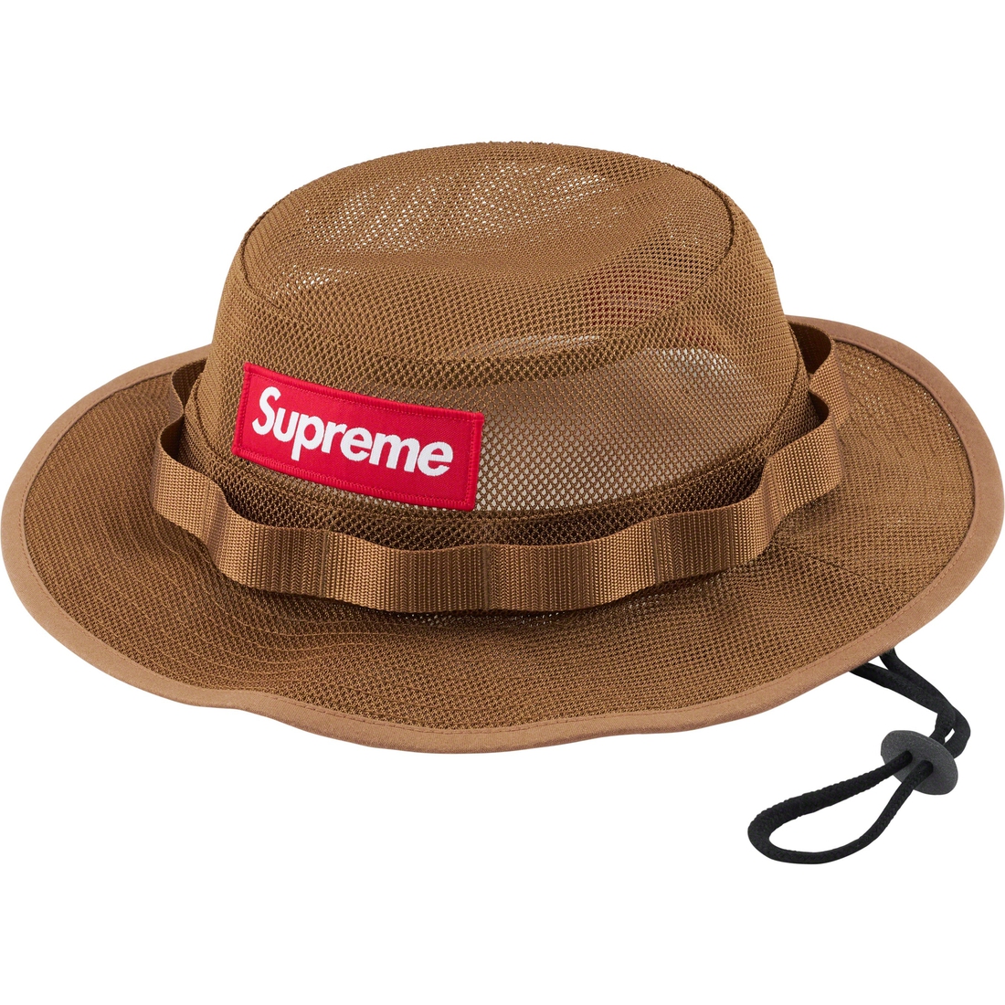 Supreme Mesh Cordura Boonie (SS23) - Sand - $64