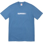 Supreme Motion Logo Tee (SS23) - Faded Blue