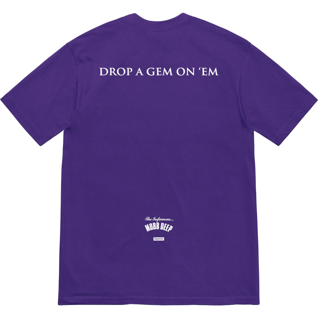 Supreme Mobb Deep Dragon Tee (SS23) - Purple - $44