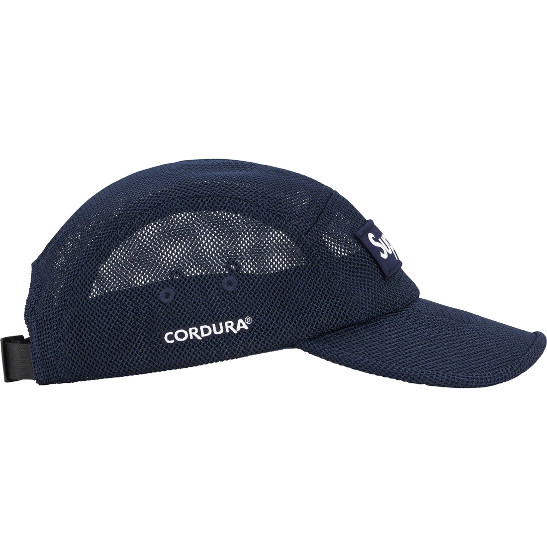 Supreme Mesh Cordura Camp Cap (SS23) - Navy - $54