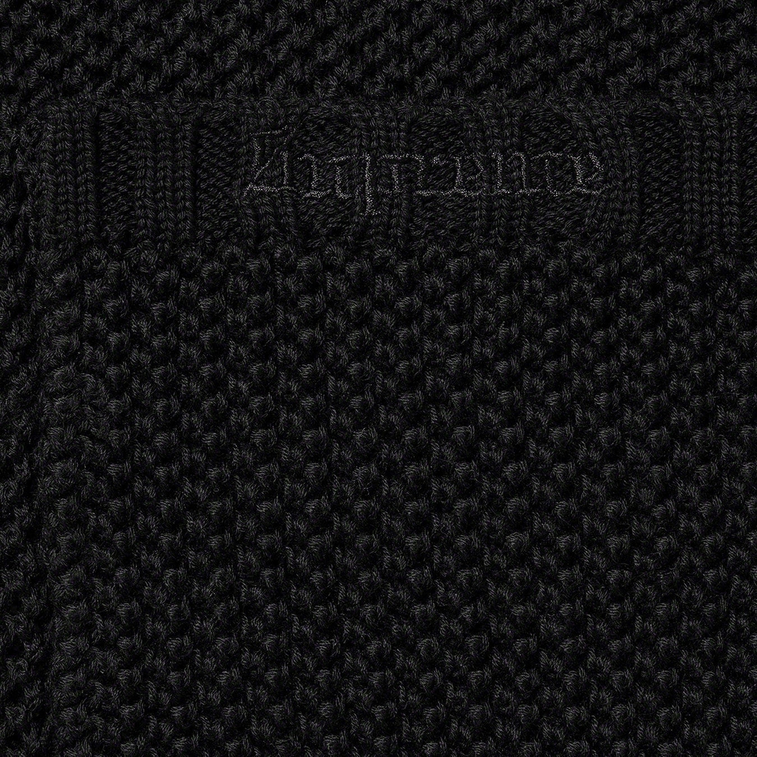 Supreme Dragon Zip Up Sweater Vest (SS23) - Black - $138