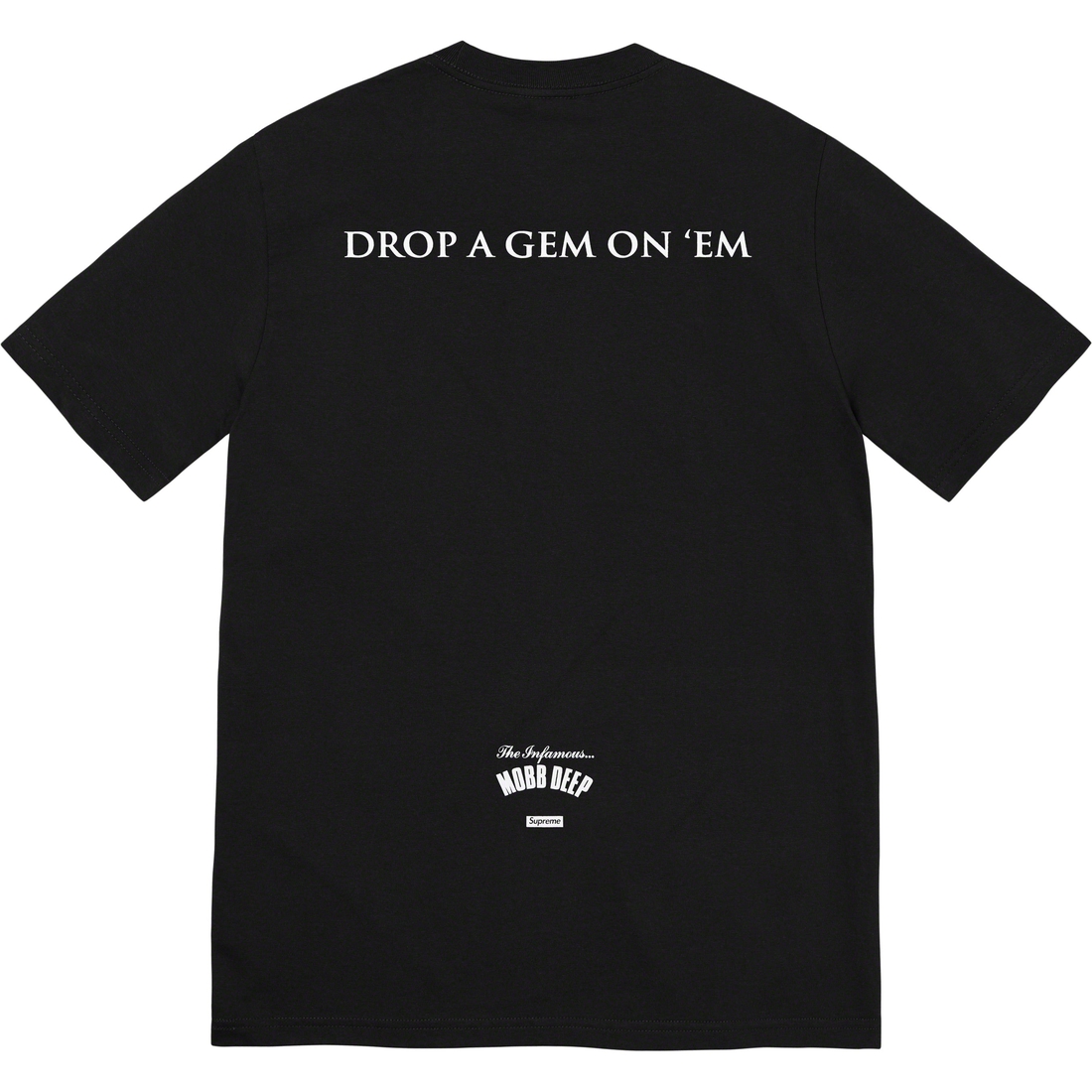 Supreme Mobb Deep Dragon Tee (SS23) - Black - $44