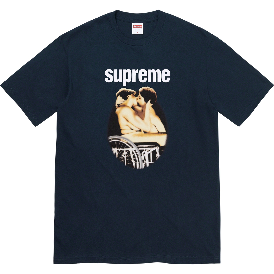 Supreme Kiss Tee (SS23) - Navy - $44