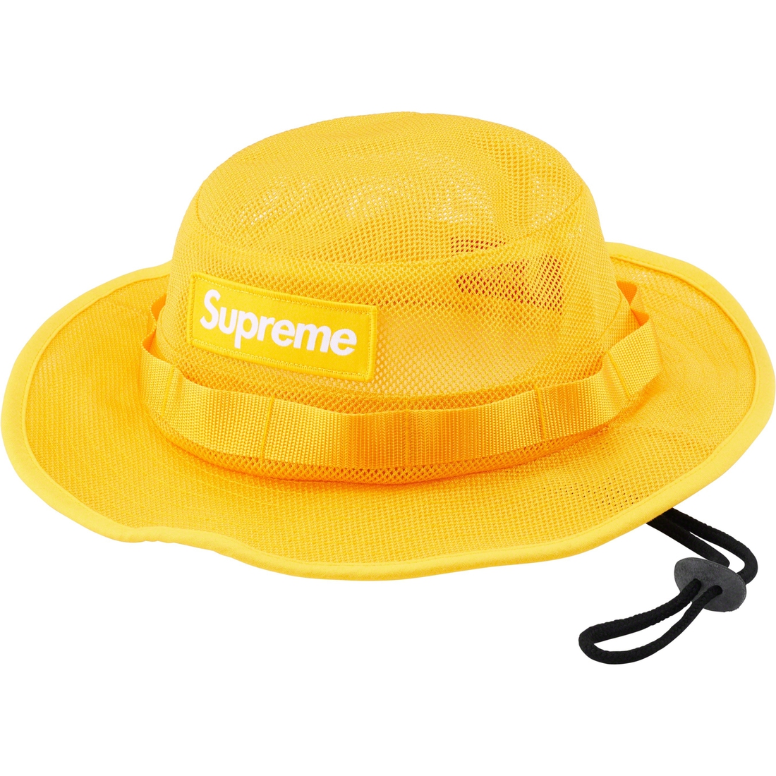 Supreme Mesh Cordura Boonie (SS23) - Yellow - $64