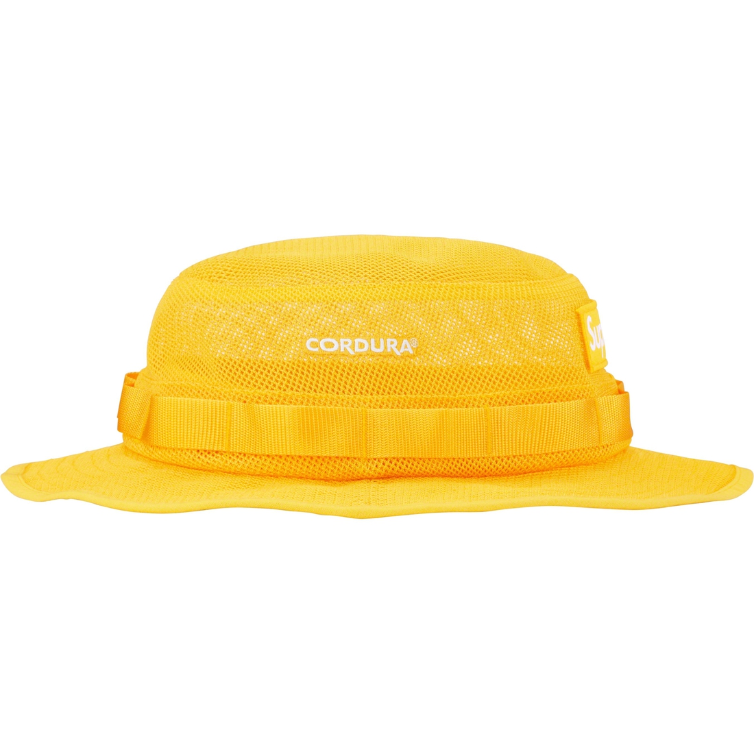 Supreme Mesh Cordura Boonie (SS23) - Yellow - $64