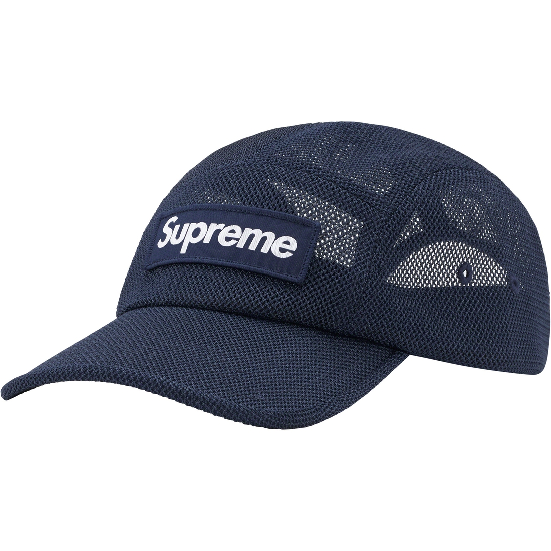 Supreme Mesh Cordura Camp Cap (SS23) - Navy - $54