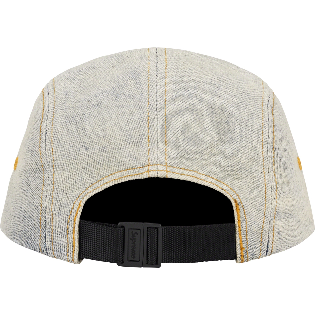 Supreme Denim Camp Cap (SS23) - Dirty Indigo - $48