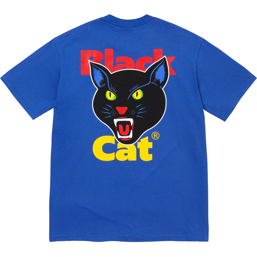Supreme Black Cat Tee releasing on Week 19 for spring summer 2024