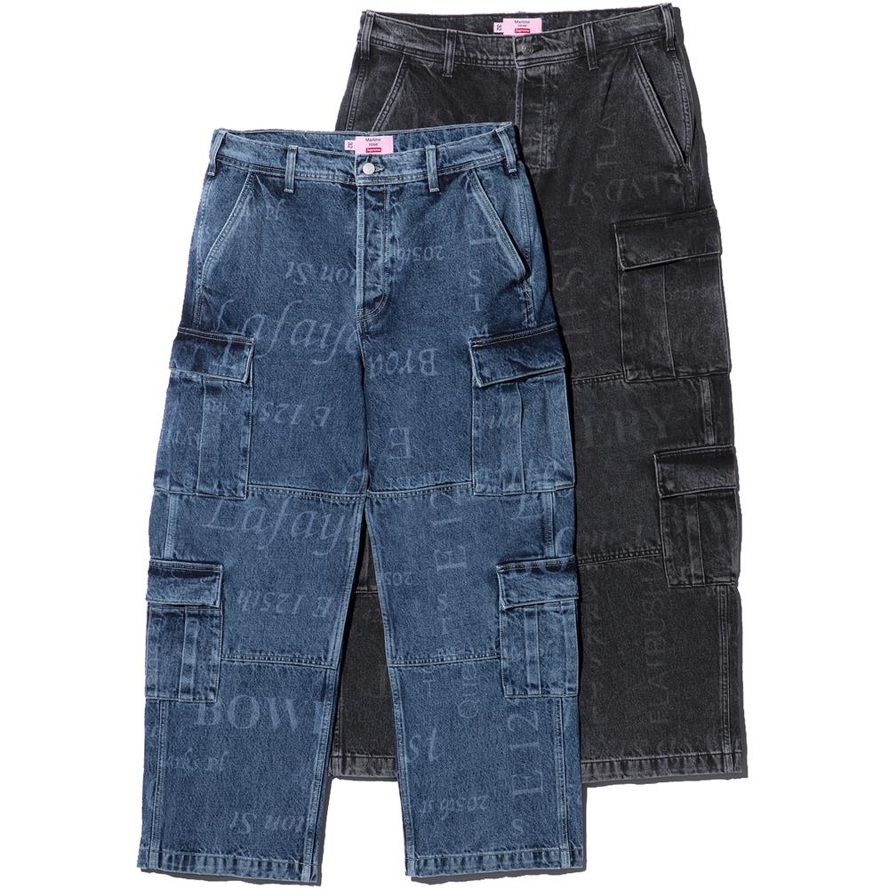 Supreme Supreme Martine Rose Denim Cargo Pant (FW24) - $288