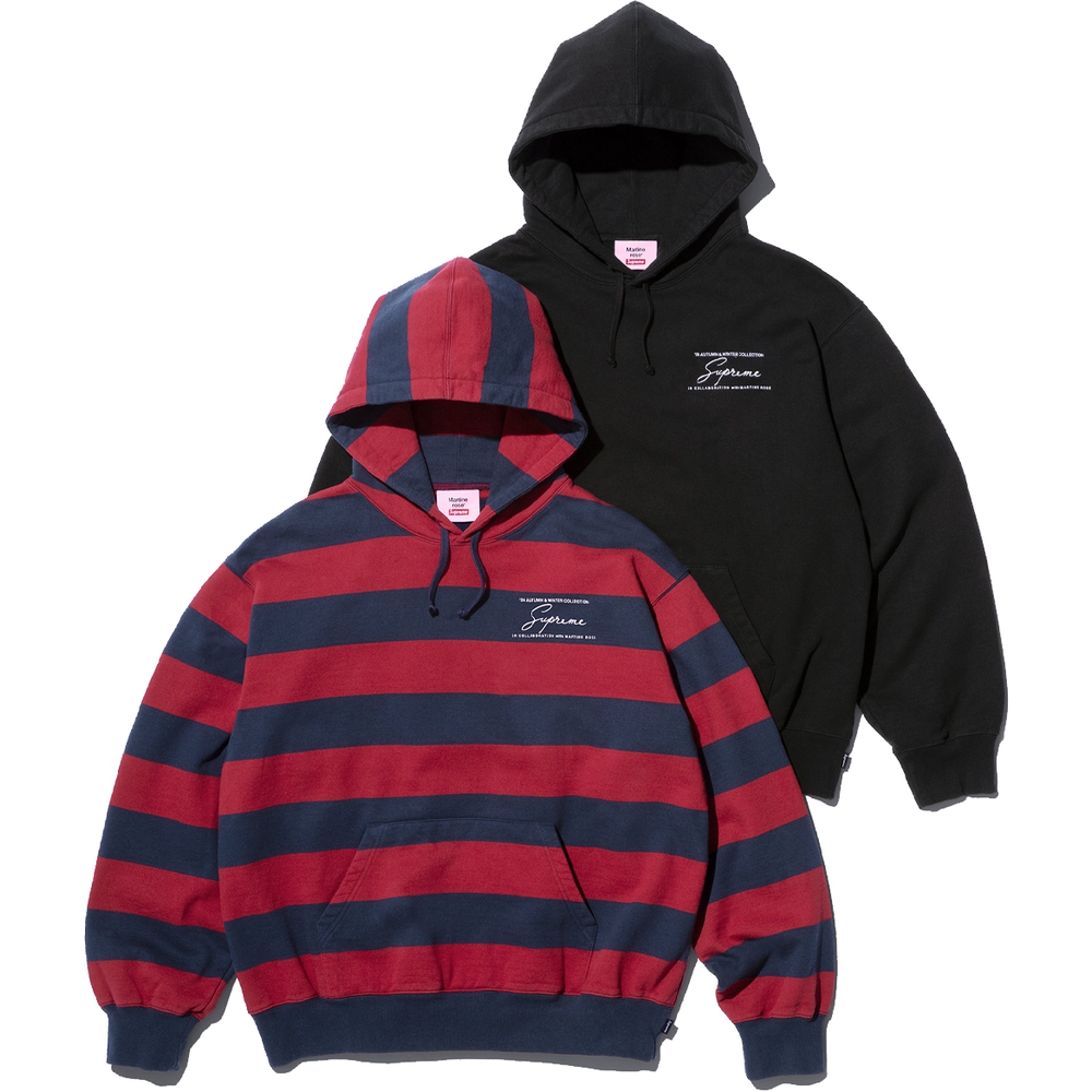 Supreme Supreme Martine Rose Hooded Sweatshirt (FW24) - $198