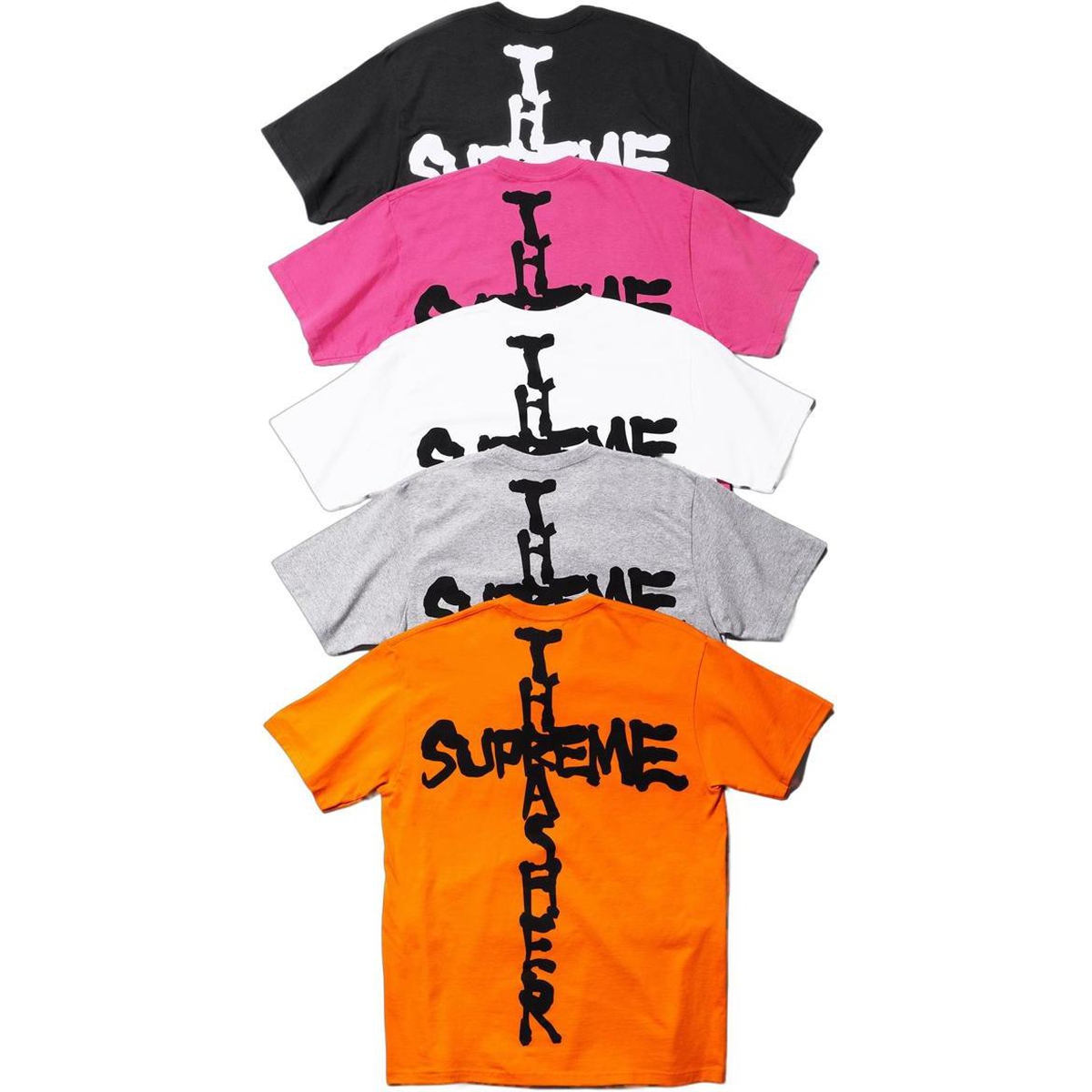 Supreme Supreme Thrasher Cross Tee (FW24) - $44