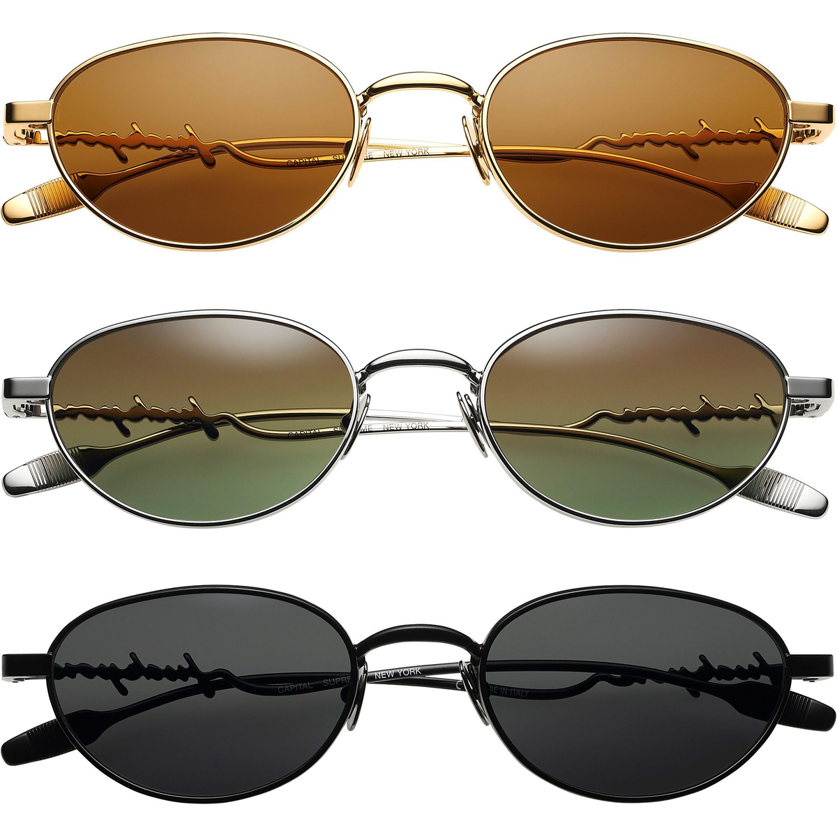 Supreme Capital Sunglasses releasing on Week 16 for spring summer 2025