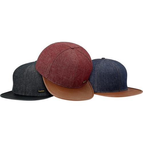 Supreme Denim Leather 6 Panel (FW11)