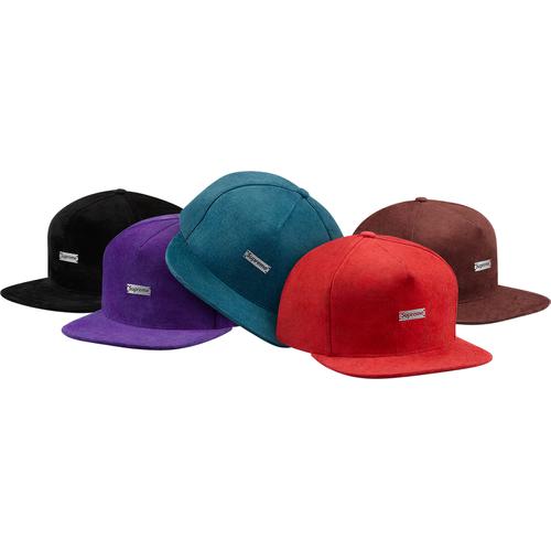 Supreme Stencil Metal Plate Suede 5-Panel (FW13)