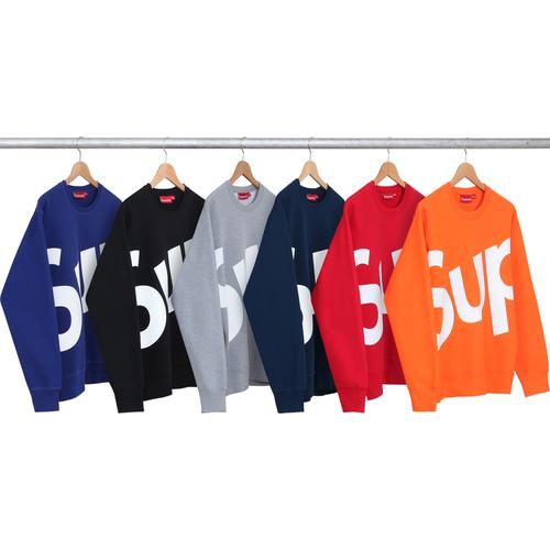 Supreme Sup Crewneck for fall winter 13 season