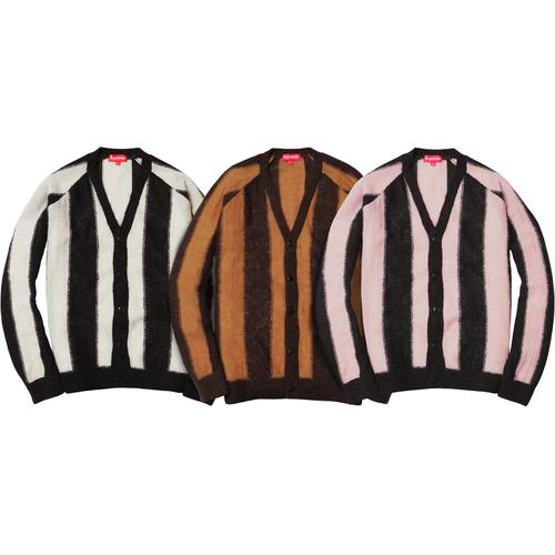 Supreme Striped Mohair Cardigan (FW13)