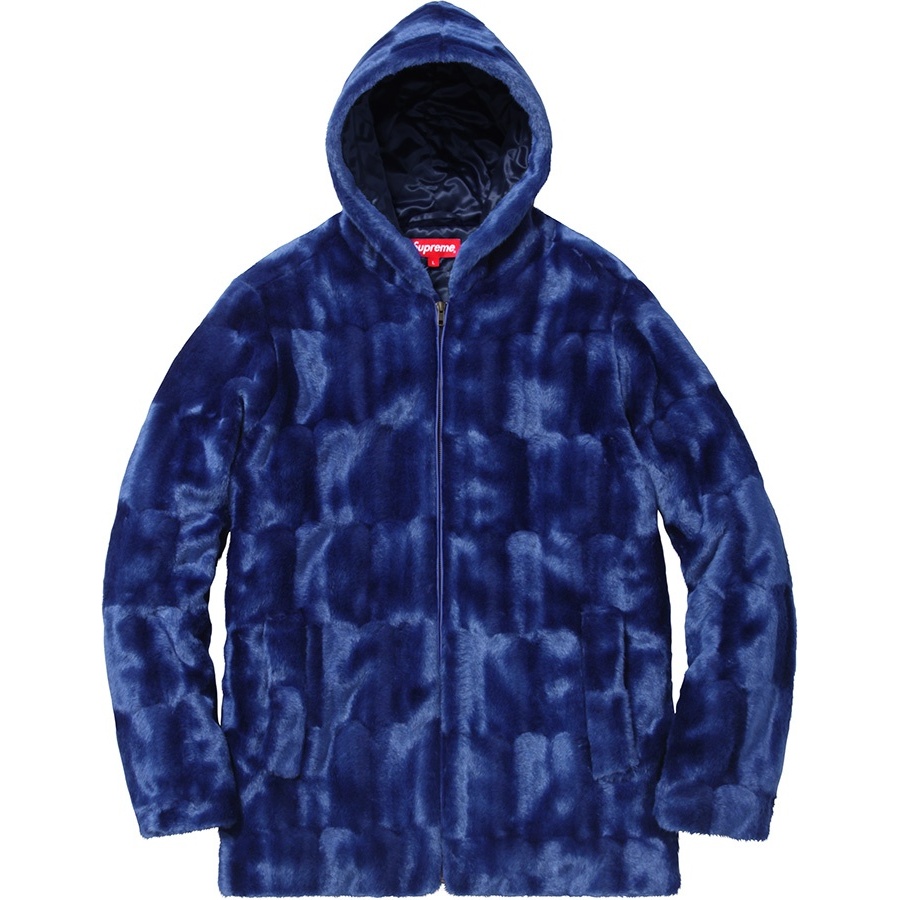 Supreme Faux Fur Hooded Zip Jacket (FW15)
