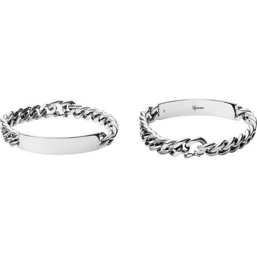 Supreme Silver I.D. Bracelet (FW16)