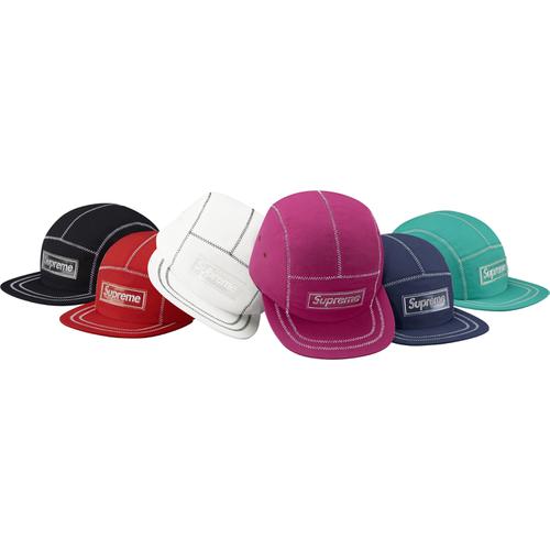 Supreme Contrast Stitch Camp Cap (FW16)