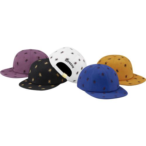 Supreme Embroidered Spiders 6-Panel (FW16)