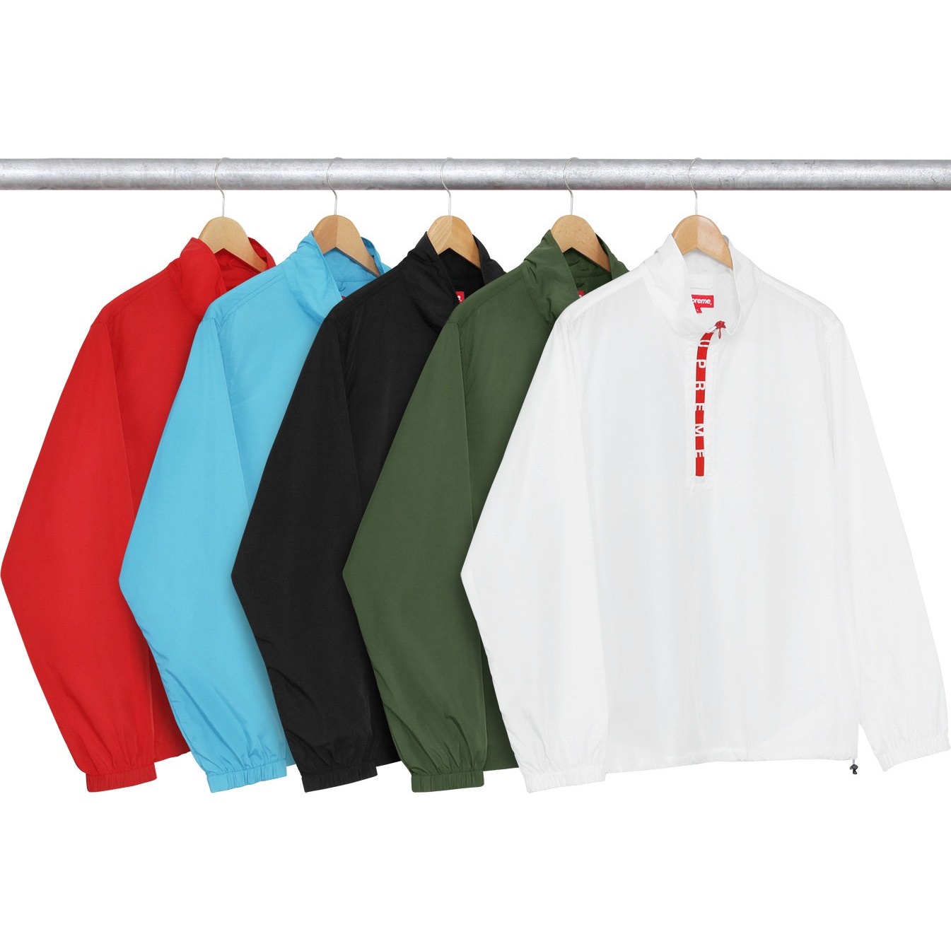 Supreme Zip Logo Pullover Windbreaker (FW16)