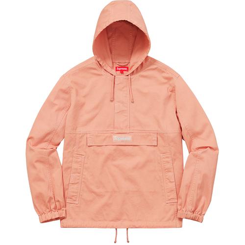 Supreme Contrast Stitch Twill Pullover  (FW16)