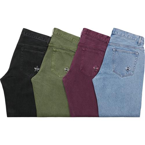Supreme Washed Regular Jeans (FW16)