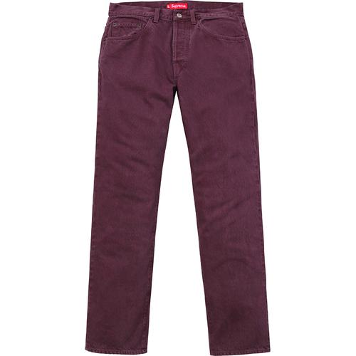 Supreme Washed Regular Jeans (FW16)
